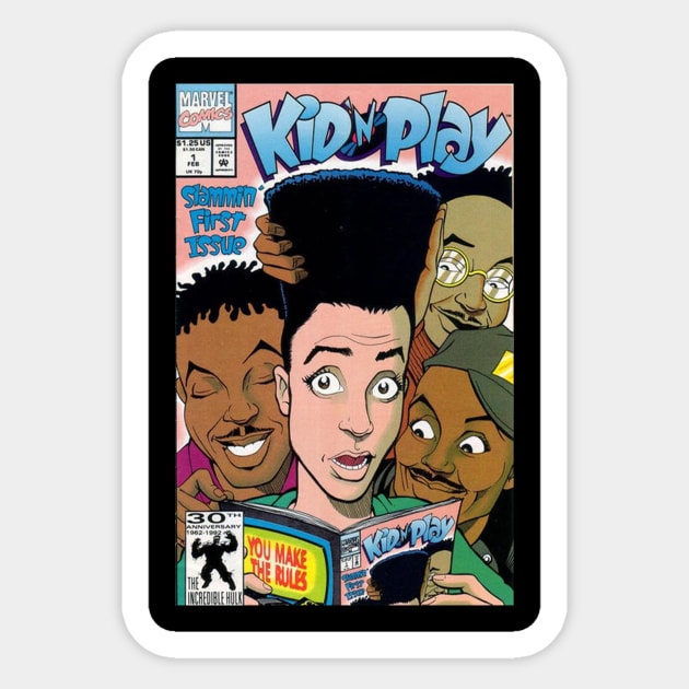 Kid 'n Play Comic Book Issue 1 Sticker by Artist Club